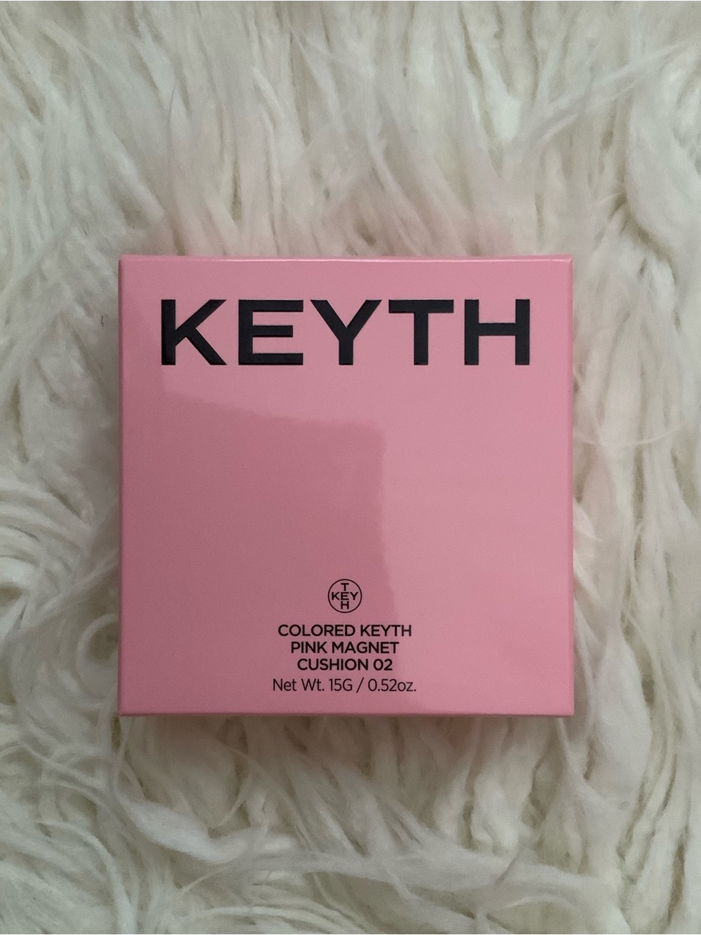 KEYTH PINK MAGNET CUSHION #02 LIGHT BEIGE (15G, 0.52 OZ.) kbeauty BNIB